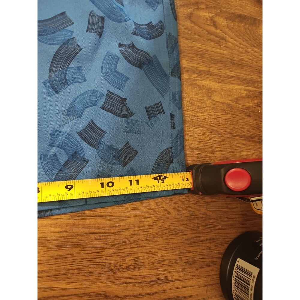 NWT Nike Move To Zero Shorts Men's 42x9 Geometric Blue Golf Chino Performance - Picture 7 of 9